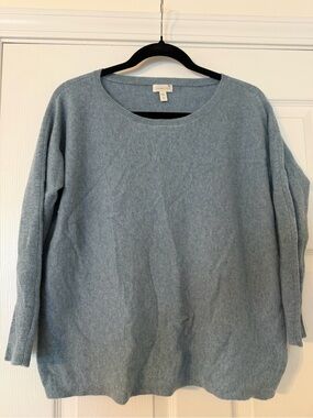 Garnet Hill 100% cashmere sweater
